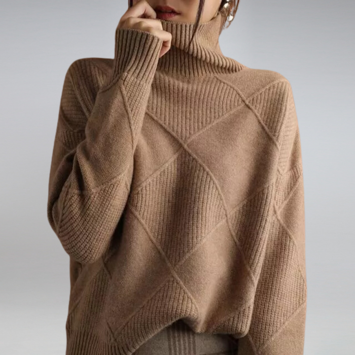 Adelle™ Cashmere Turtleneck Sweater