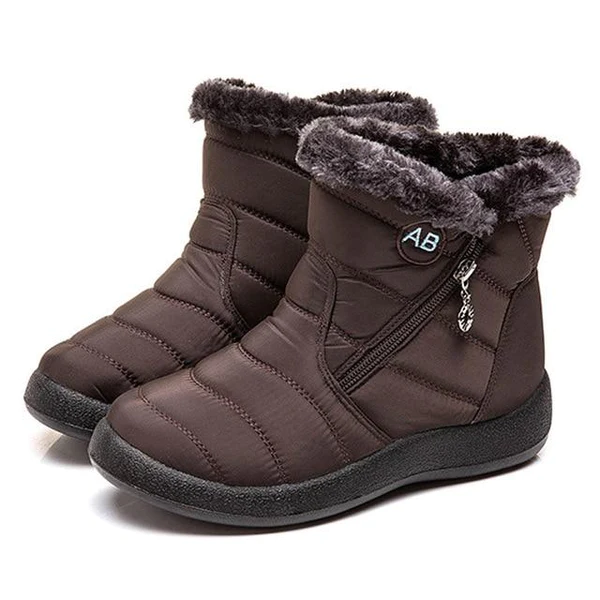 Janice - Waterproof Anti-Slip Fur-Lined Winter Boots