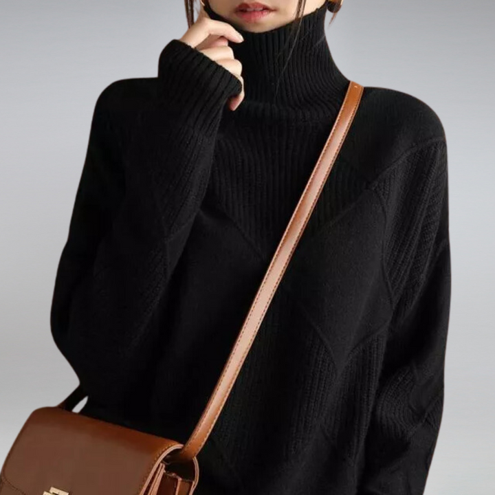 Adelle™ Cashmere Turtleneck Sweater