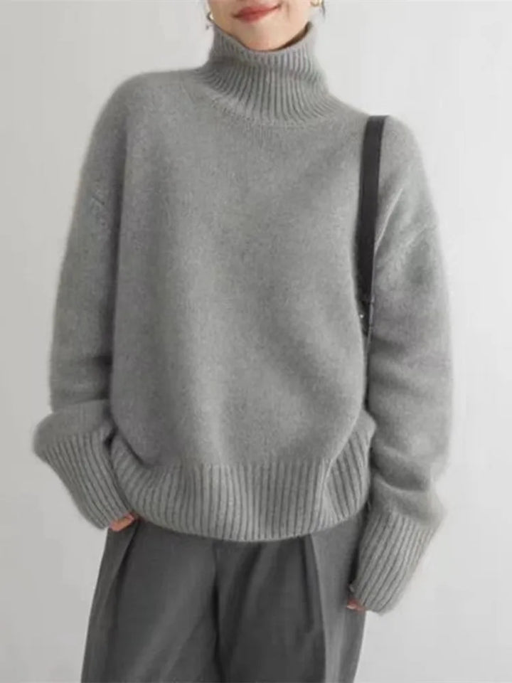 LINETTE | CASHMERE TURTLENECK SWEATER